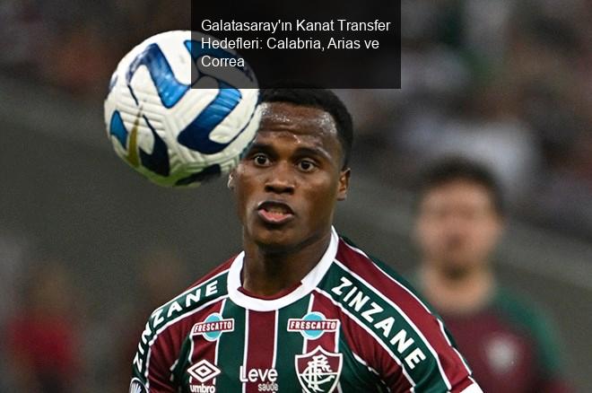 Galatasaray'ın Kanat Transfer Hedefleri: Calabria, Arias ve Correa