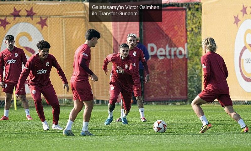 Galatasaray, Tottenham Maçı Hazırlıklarına Devam Ediyor