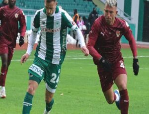 Konyaspor ve Hatayspor 1-1 Berabere Kaldı