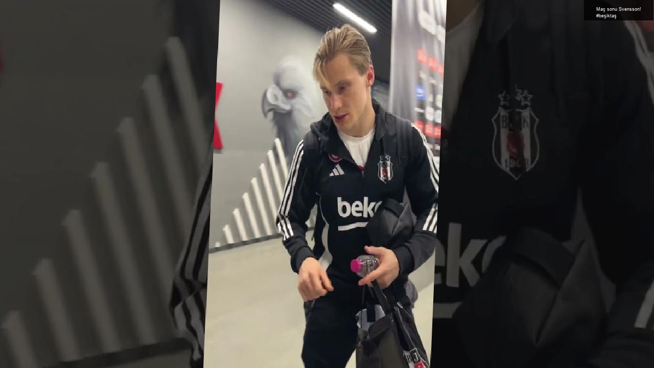 Maç sonu Svensson! #beşiktaş