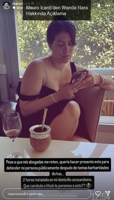 Mauro Icardi'den Wanda Nara Açıklaması