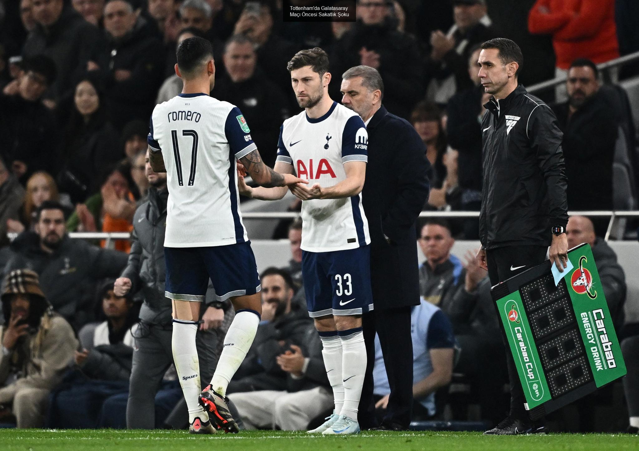 Tottenham'da Galatasaray Maçı Öncesi Sakatlık Şoku