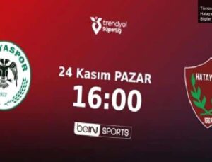 Tümosan Konyaspor – Atakaş Hatayspor Maç Öncesi Bilgiler