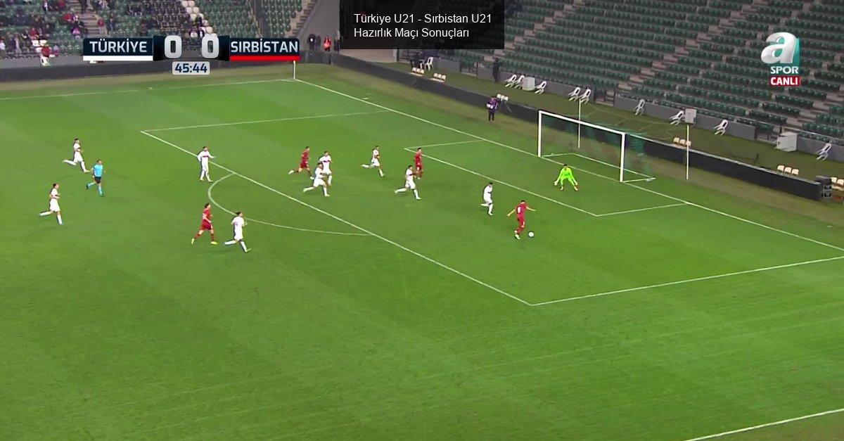 Türkiye U21 - Sırbistan U21 Hazırlık Maçı