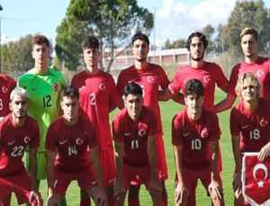 U19 Milli Futbol Takımı, İsviçre’ye 3-1 Yenildi