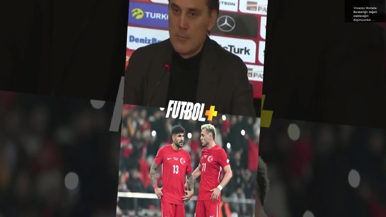 Vincenzo Montella: Beraberliğin değerli olabileceğini düşünüyorduk ama negatifliğe yer vermiyoruz!