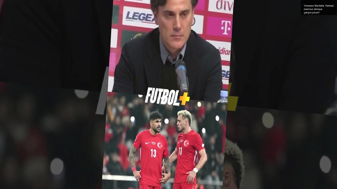 Vincenzo Montella: Herkesi memnun etmeye çalışmıyorum!